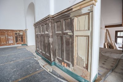 Einblicke ins Innere des Gebäudes