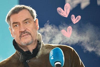 Bayerns Ministerpräsident Markus Söder plauderte in einem Podcast über seine erste große Liebe aus Chemnitz.