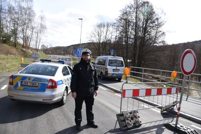 Grenzübergang Fleißen (Plesná) bei Bad Brambach/Vogtland