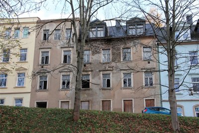 Dieses Gebäude in der Annaberger Bambergstraße wird abgerissen.