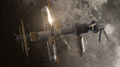 Die Habitat-Module der Firma Northrop Grumman wären eine Weiterentwicklung des bereits im Einsatz befindlichen Raumfrachters Cygnus.