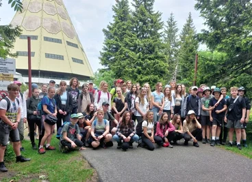 34 Schülerinnen und Schüler des Brander Cottagymnasiums erkundeten im Riesengebirge die Sagenwelt. 