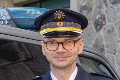 Daniel Kurzbach leitet das Polizeirevier Plauen, zu dem Oelsnitz gehört.