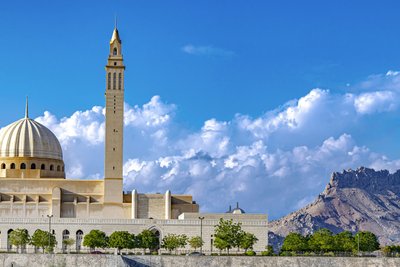 Sultan Qaboos Mosque in Nizwa, Oman