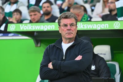 Trainer Dieter Hecking vom VfL Wolfsburg.
