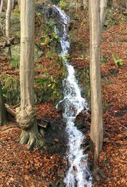 Wasserfall auf Zeit