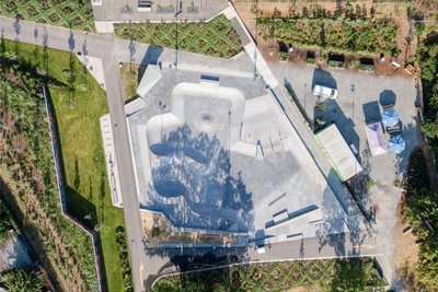 Die Skateranlage entstand aus dem früheren Garagenkomplex. Möglich machte es das Fördergeld für die Laga in Torgau.