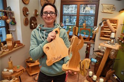 In Plauen betreibt Steffi Bauer ein Geschäft.
