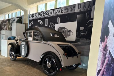 Framo Piccolo Pkw im Deutschen Enduro-Museum.