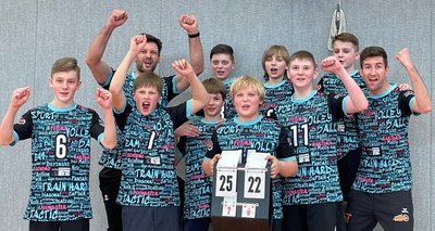 Die U-14-Volleyballer des VC Zschopau spielen um den Bezirkspokal. Bei der Sachsenmeisterschaft holten sie zuletzt die Bronzemedaille. 