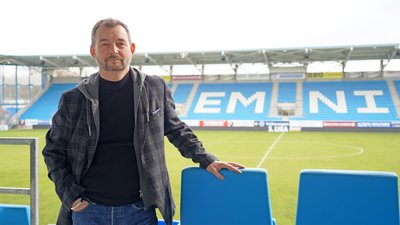 Martin Ziegenhagen, neuer Anti-Rassismus-Beauftragter des Chemnitzer FC.
