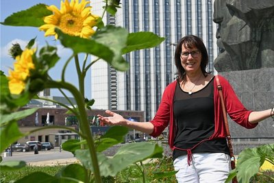 Die Chemnitzerin Ute Schinkitz trägt seit 2008 als Bundestrainerin Verantwortung für die Para-Schwimmer in Deutschland. Vor allem aus familiären Gründen kehrt sie immer wieder in ihre Heimatstadt zurück. 