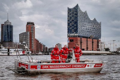 Ankunft in Hamburg