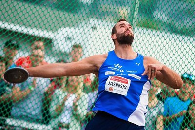 Generalprobe geglückt. Für Diskushüne Daniel Jasinski können die Olympischen Spiele kommen.