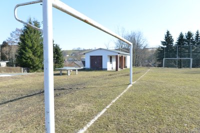 Auch die Tore auf dem Sportplatz in Zethau sollen erneuert werden.