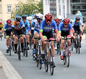 Stets vorn dabei war das Hainichener Berthold-Team beim Wolfram-Lindner-Gedächtnisrennen. Am Ende reichte es für die Lokalmatadoren zu zwei Plätzen auf dem Podium. 