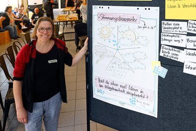Mignon Junghänel vom Jugendring Westsachsen freut sich, dass zwei der insgesamt acht Vorschläge aus der Ideenwerkstatt umgesetzt werden sollen.
