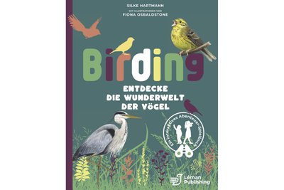 Das Buch „Birding. Entdecke die Wunderwelt der Vögel“ ist für Kinder ab 7 Jahren geeignet. Erschienen ist es bei Léman Publishing, 48 Seiten kosten 19,90 Euro. ISBN: 978-2-9701720-1-7