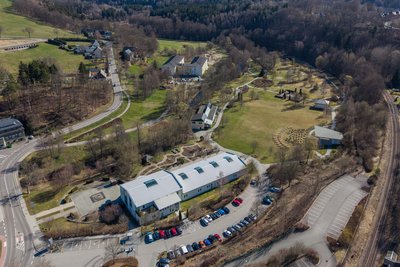 Thermalbad Wiesenbad, hier der Kurpark, will den Titel als Kurort verteidigen.