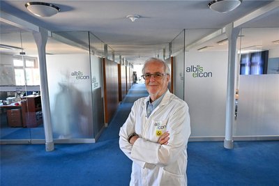 Markus Königshofer ist einer der beiden Geschäftsführer bei albis-elcon in Hartmannsdorf.