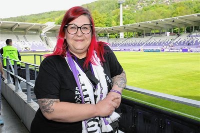 Aileen Luderer (38) aus dem Vogtland. 