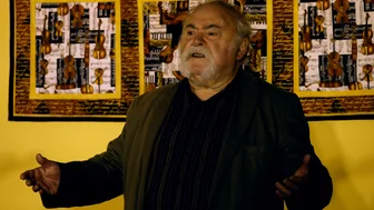 Gern gesehen auch in der Provinz: Der Leipziger Kabarettist Gunter Böhnke im Oktober 2019 bei einem Gastspiel in Lugau.