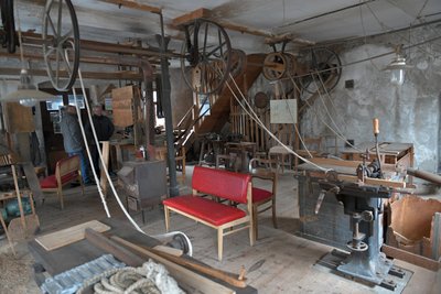 Die ehemalige Stuhlfabrik Hermann Ruscher ist noch weitgehend erhalten.