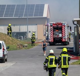Im Einsatz waren 70 Feuerwehrleute aus den Wehren ringsum.