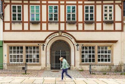 Die Marktpassage im Zentrum von Olbernhau steht seit vielen Jahren leer.