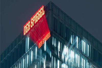 Das Gebäude des Spiegel-Verlags in Hamburg. 