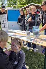 Beim Familientag „Zethau bewegt sich“ am 1. Mai war das Kinderhaus „Ankerplatz“ eine feste Größe.