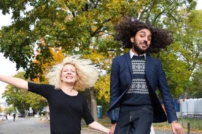 Veronika Ahnert und Ahmed Béjaoui feiern am 10. November Premiere im Komplex-Theater.