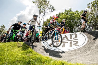 Ab Ende Juni können Radsportfans den Pumptrack in Geringswalde auf Herz und Nieren testen.
