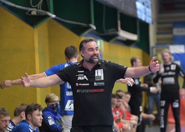 Stephan Swat wird am Sonntag nach 147 Tagen erstmalig wieder in der Erzgebirgshalle in Lößnitz sein. Das Bild stammt aus der Zeit vor seiner Coronainfektion.