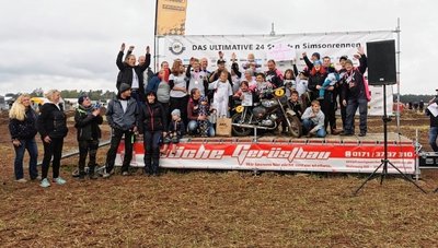 Die Mannschaft der Wild Swans Erzgebirge sind auf jeden Fall der "Sieger der Herzen". Das stand auch auf der Medaille, die die Männer erhielten.