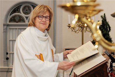 Pfarrerin Mechthild Glöckner wird am Sonntag in Herold verabschiedet.