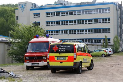 Am Montag ist auf einem Firmengelände in Burgstädt eine Chemikalie ausgetreten.