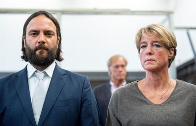 Christina Block und ihr Anwalt Ingo Bott.