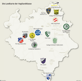 Übersicht: Die Landkarte der Vogtlandklasse
