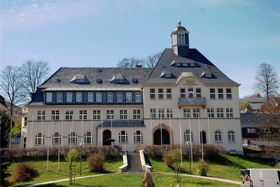 Das Klingenthaler Rathaus.