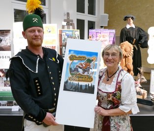 Glücklich zeigten sich Carmen Krüger und Dirk Wölfl bei der Auszeichnungsveranstaltung des Ideenwettbewerbs, der ihnen 5000 Euro Fördergeld bescherte. 