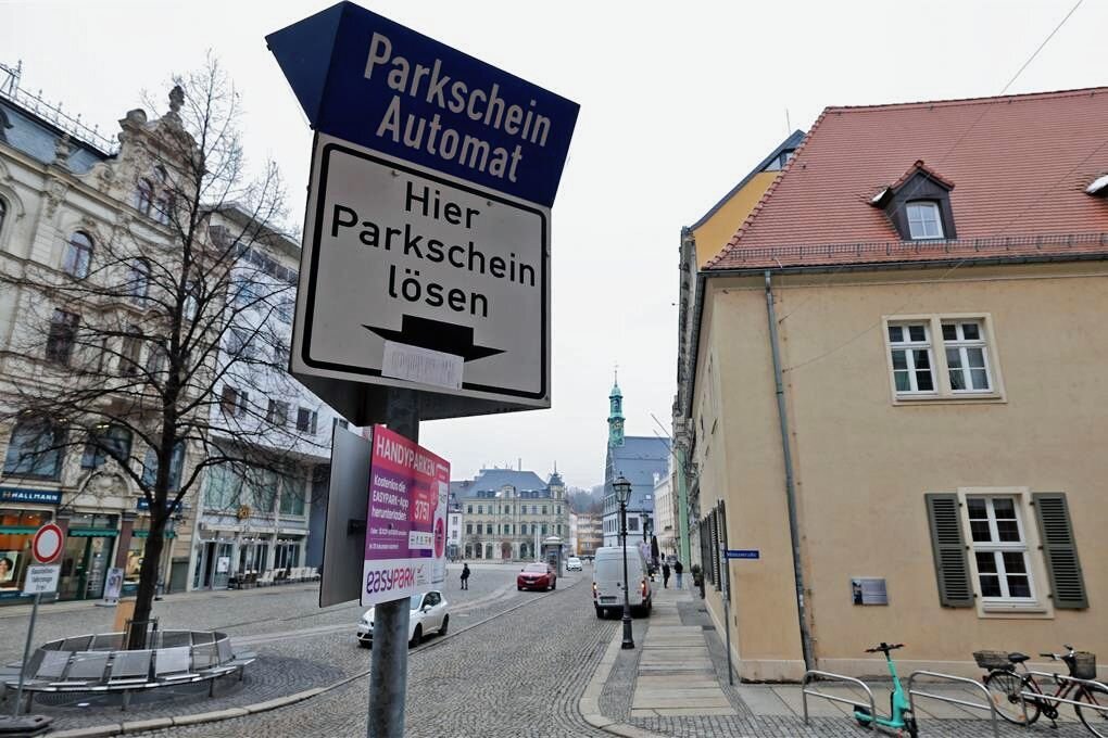 Anwohnerparkplätze in Zwickauer Innenstadt: Preis steigt um das Vierfache