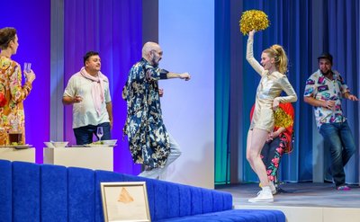 Elisabeth Nelhiebel, Udo Prucha, Nenad Žanic, Nadja Schimonsky und Marvin Thiede in "Seit Beginn der Wetteraufzeichnung". 