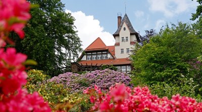 Ein Blick auf das Berggasthaus.