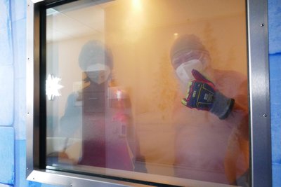 Maximal drei Minuten dauert der Besuch der Kältekammer in Warmbad bei minus 110 Grad Celsius.