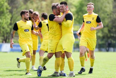Allen Grund zum Jubeln hat derzeit der VfB Schöneck. Neun Siege und eine Niederlage bringen Platz 1.