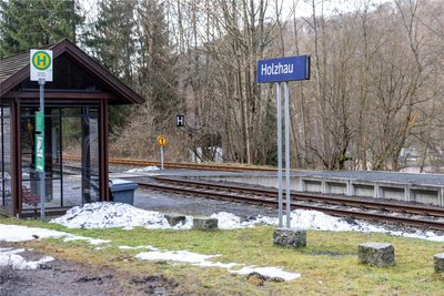 Mit der Holzhauer Eisenbahn (Foto Bahnhof Holzhau) beginnt eine Tour von der mittelsächsischen Kreisstadt Richtung Erzgebirge.