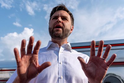 Vom Paulus zum Saulus? J. D. Vance bei einer Wahlkampfveranstaltung.