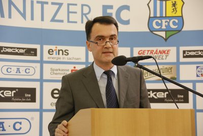 Vorstandsvorsitzender Mathias Hänel.