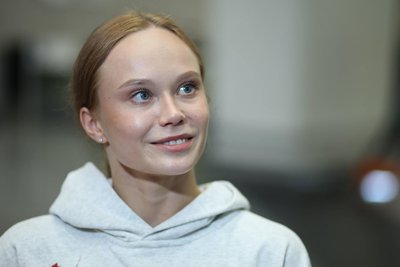 Angelina Melnikowa wurde in Esslingen eher verhalten begrüßt, für ihre sportlichen Leistungen dann aber gefeiert.